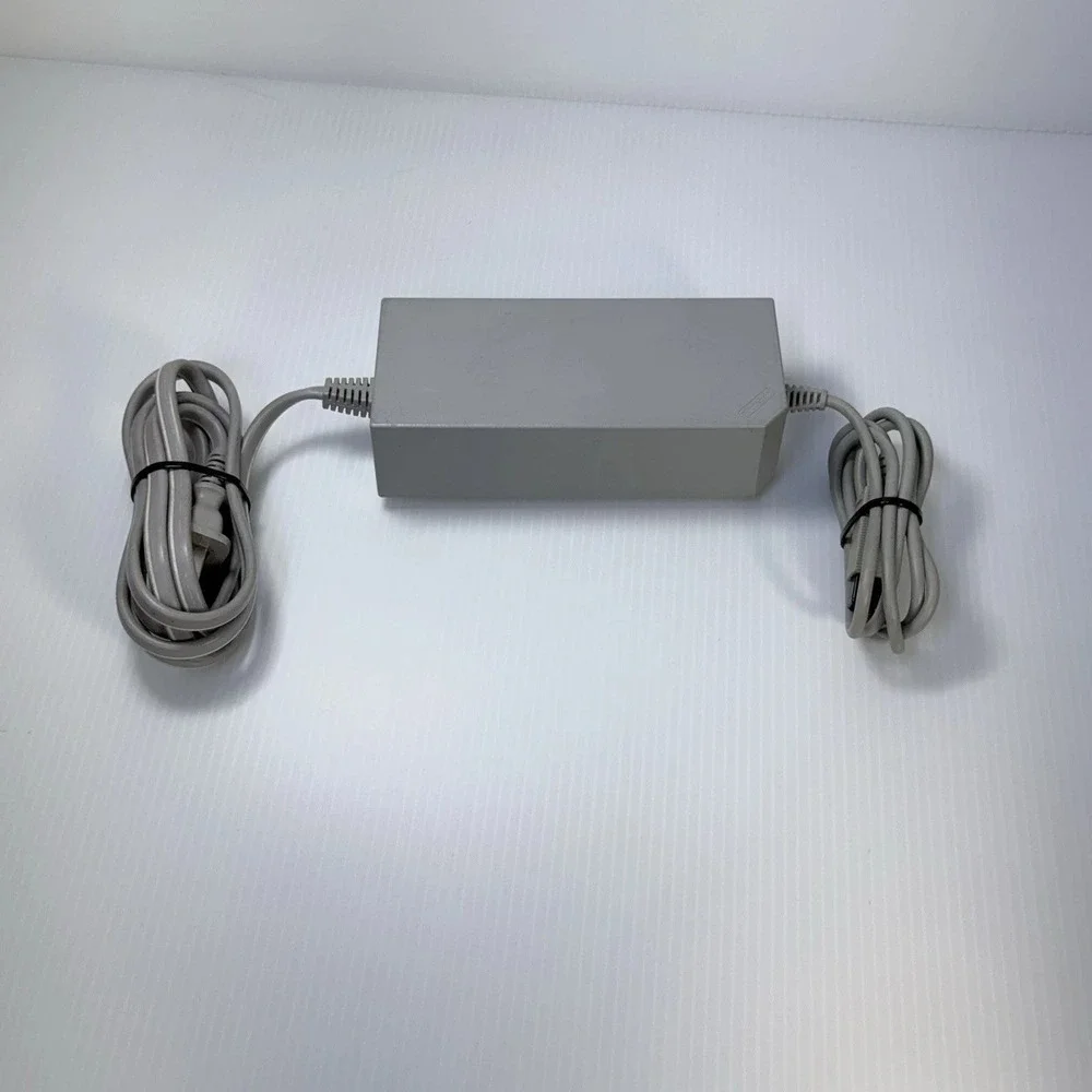 Nintendo Wii AC Power Adapter RVL-002 Original OEM Gray Power Supply Cord